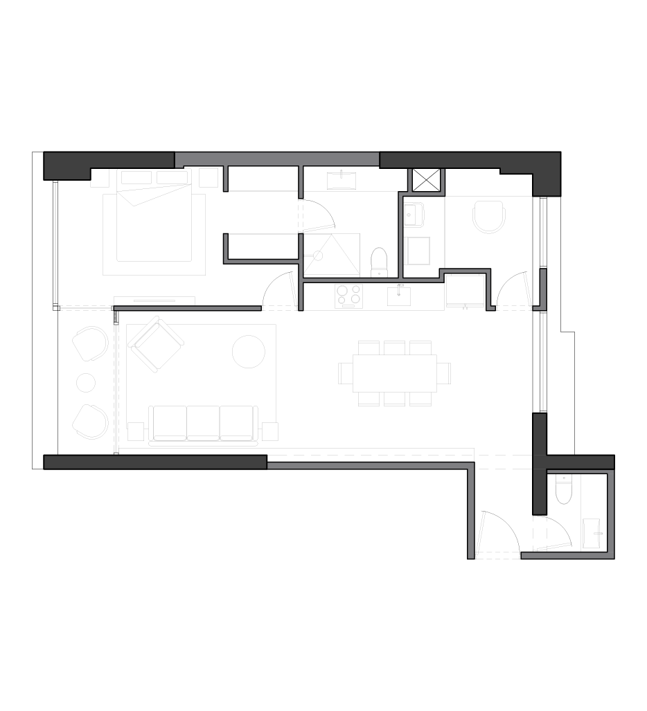 Plano oficial del departamento 301